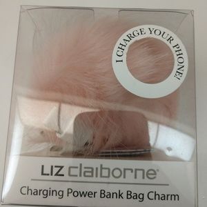 Liz Claiborne Charging Power Bank Bag Charm